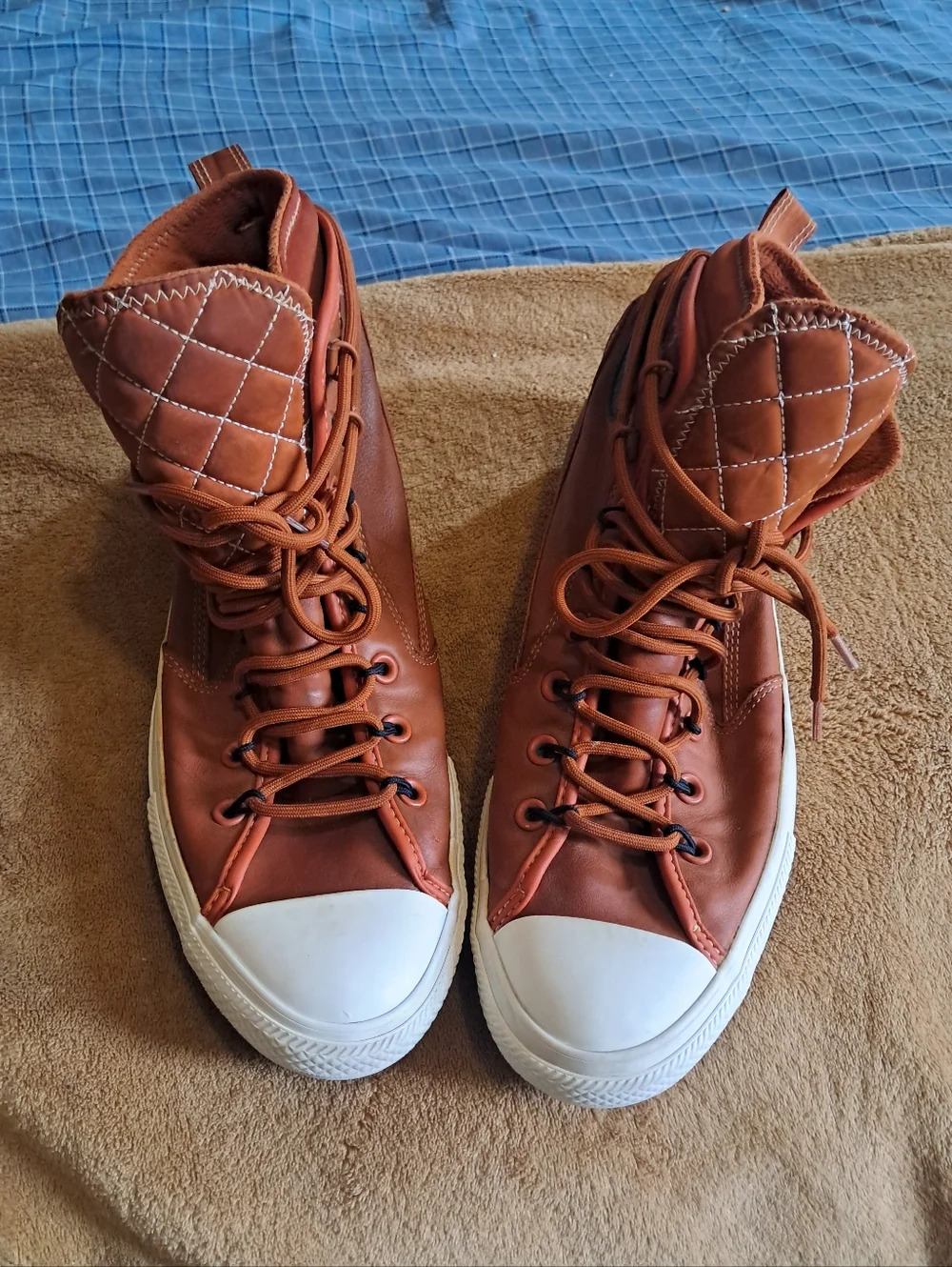 Size 10.5 - Converse Chuck Taylor All Star Utility All Terrain High Amber Sepia - Picture 6 of 9
